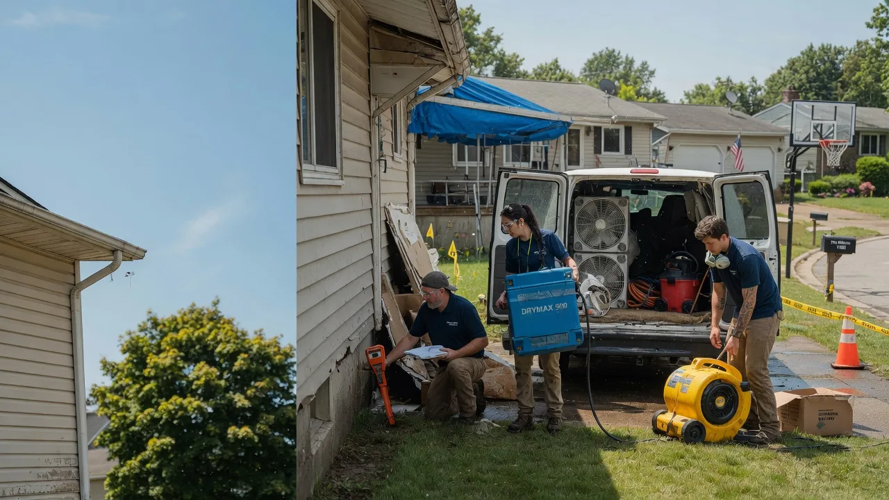 Ceiling Leak Cleanup in Whittemore, IA near me